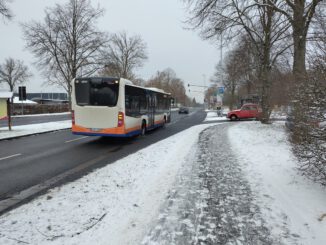 Busverkehr in Wiesbaden nach Wetterberuhigung teilweise wieder aufgenommen