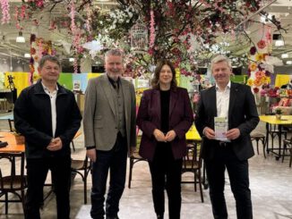 Frühlingsmarkt nutzt das leerstehende SportScheck Gebäude in Wiesbaden als Zwischennutzung