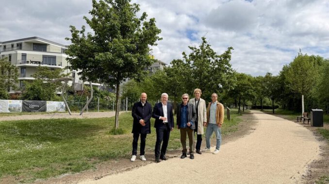Neue Verbindungswege in Kastel schaffen direkte Anbindung an das Rheinufer Neue Verbindungswege in Kastel schaffen direkte Anbindung an das Rheinufer