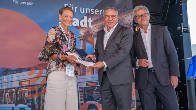 Von der Pferdebahn bis zum Elektrobus: Wiesbadener Verkehrsbetriebe feiern 150 Jahre Von der Pferdebahn bis zum Elektrobus: Wiesbadener Verkehrsbetriebe feiern 150 Jahre